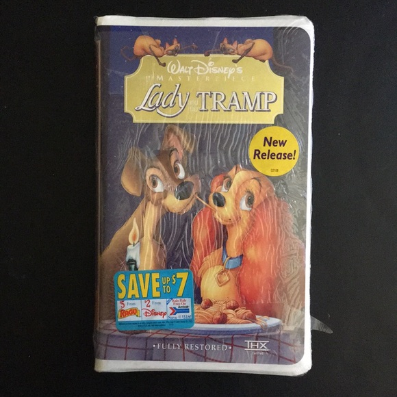 Walt Disney Masterpiece Lady and the TRAMP VHS NIB - Picture 1 of 8